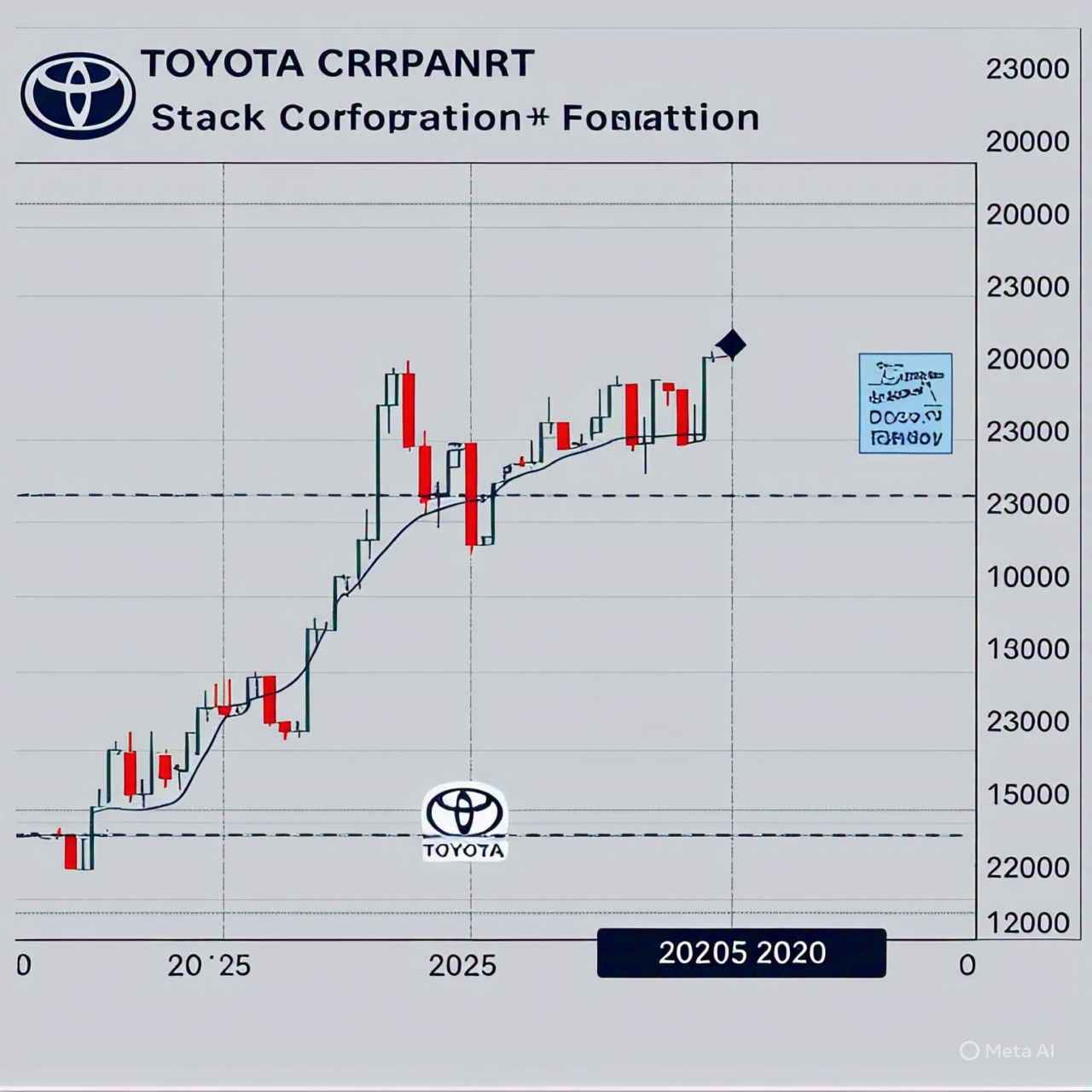 トヨタ自動車の株価予想 2025年から2030年