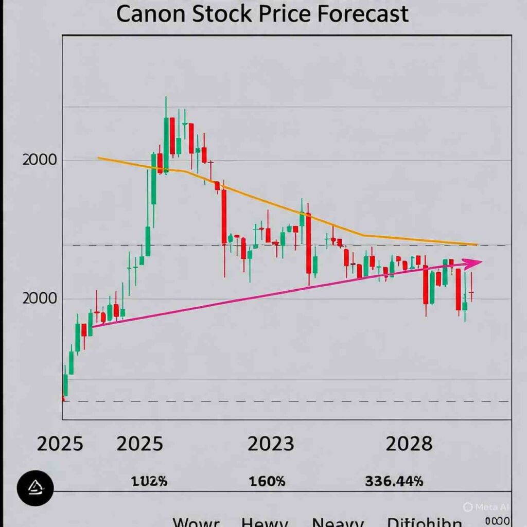キヤノンの株価予想 2025年から2030年