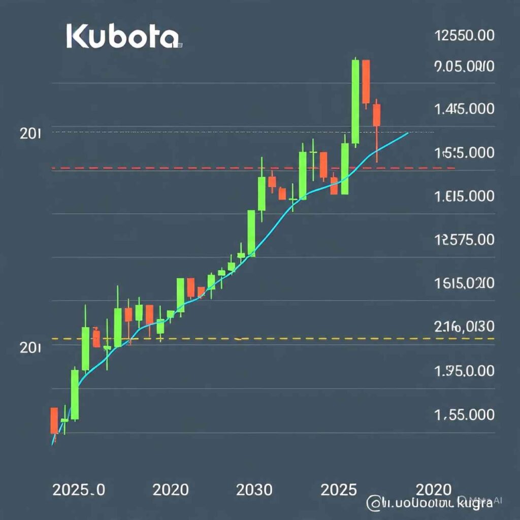 クボタの株価予想 2025年から2030年