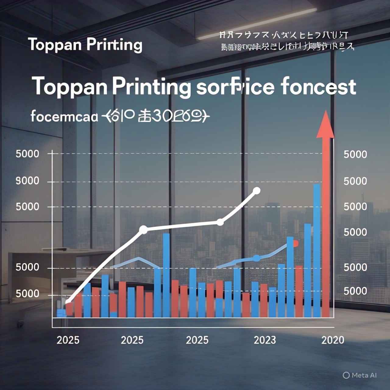 凸版印刷の株価予想 2025年から2030年