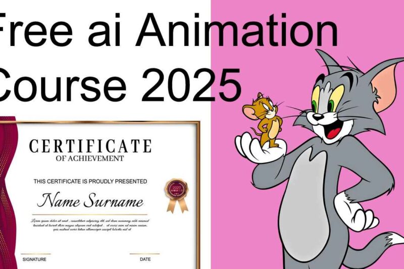 Free Ai animation Course 2025
